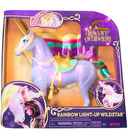 Unicorn Academy Enhj?rning m. Lyd/Lys - 28 cm - Wildstar