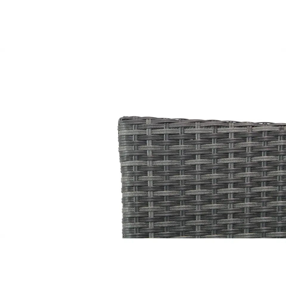 Tuinstoel Wicker Grijs-antraciet Domani Furniture Albergo
