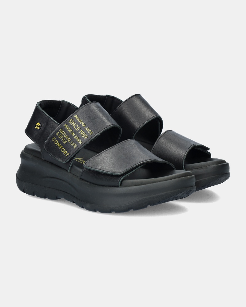 Panama Jack Noah Sandalen  - zwart