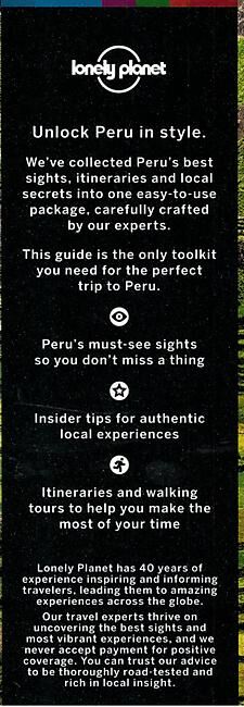 LONELY PLANET - BEST OF PERU