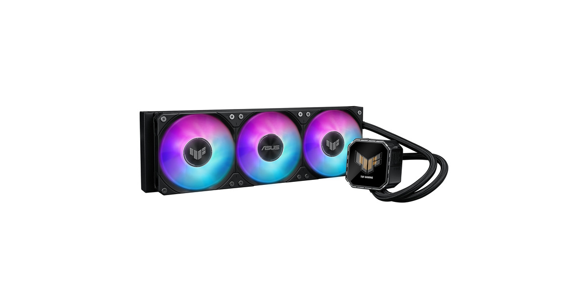 ASUSTUF Gaming LC III 360 ARGB LCD waterkoeling  (Zwart)