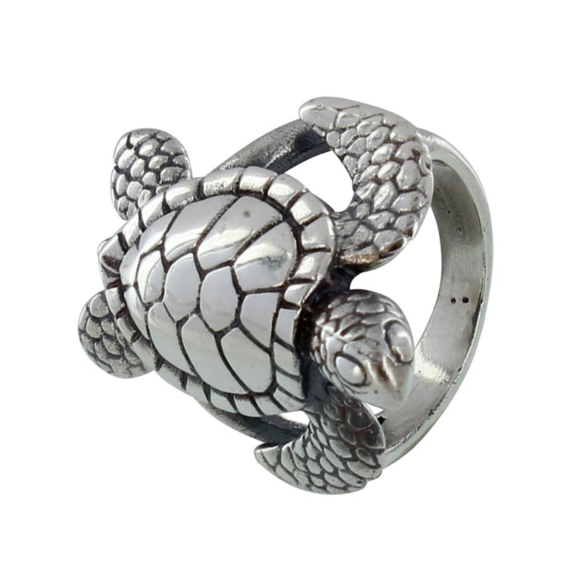 Bague Argent Tortue des Galápagos