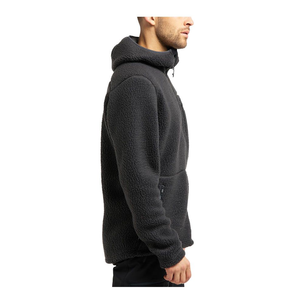Haglöfs PILE HOOD - Polaire Homme slate