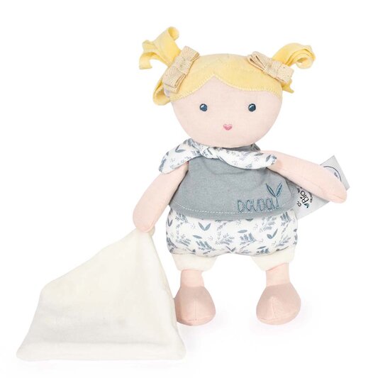 Les joliflores Poupée de chiffon avec Doudou   Bleuette        22 cm   de               Jolijou