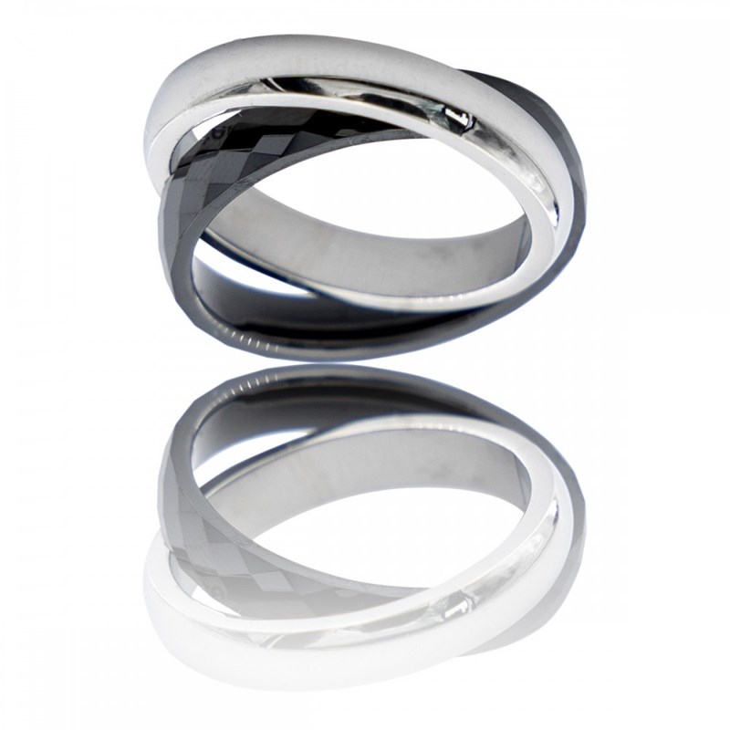 Bague Double Anneau Femme DAPHNEE