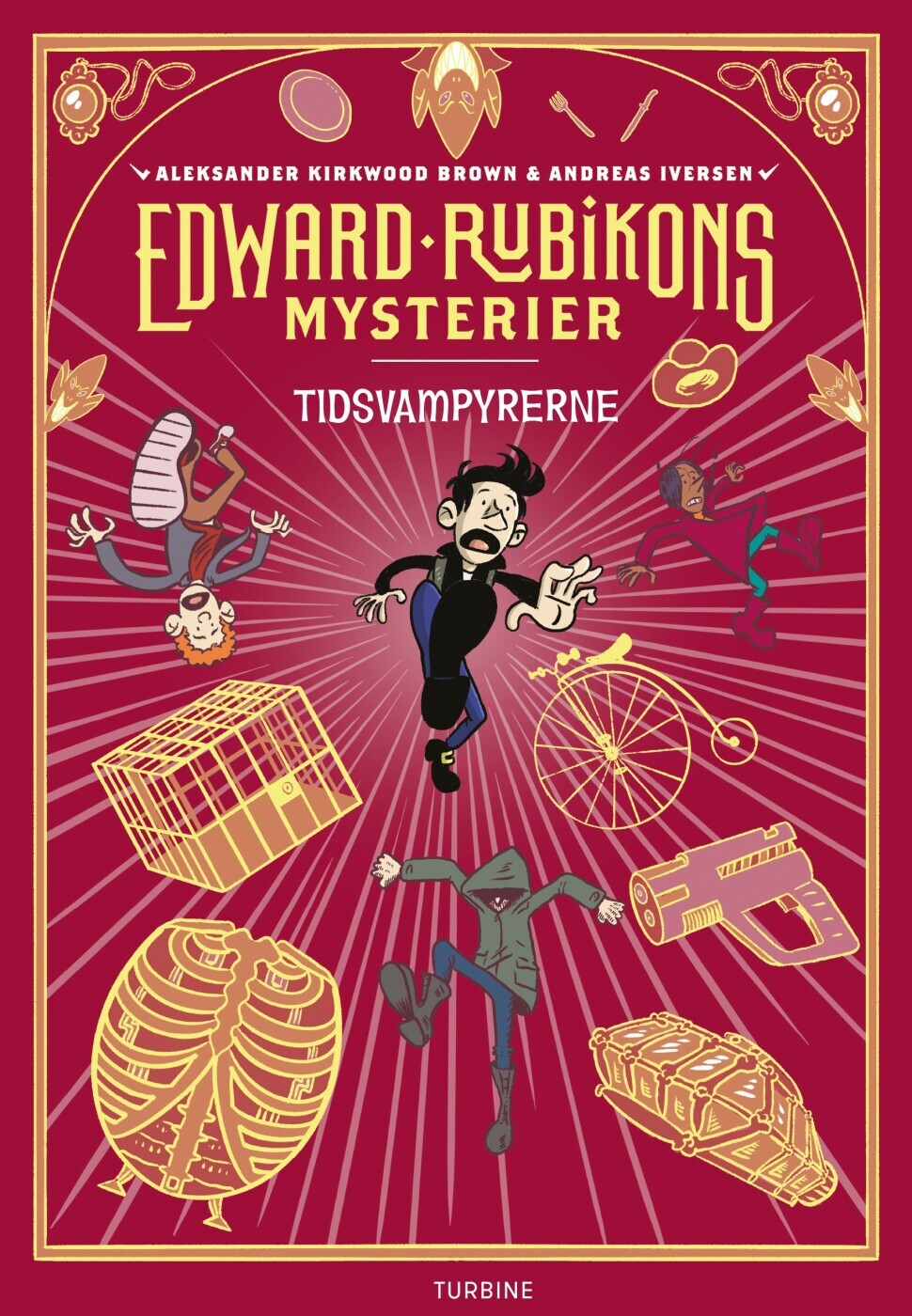 Edward Rubikons Mysterier: Tidsvampyrerne - Aleksander Kirkwood Brown - Bog