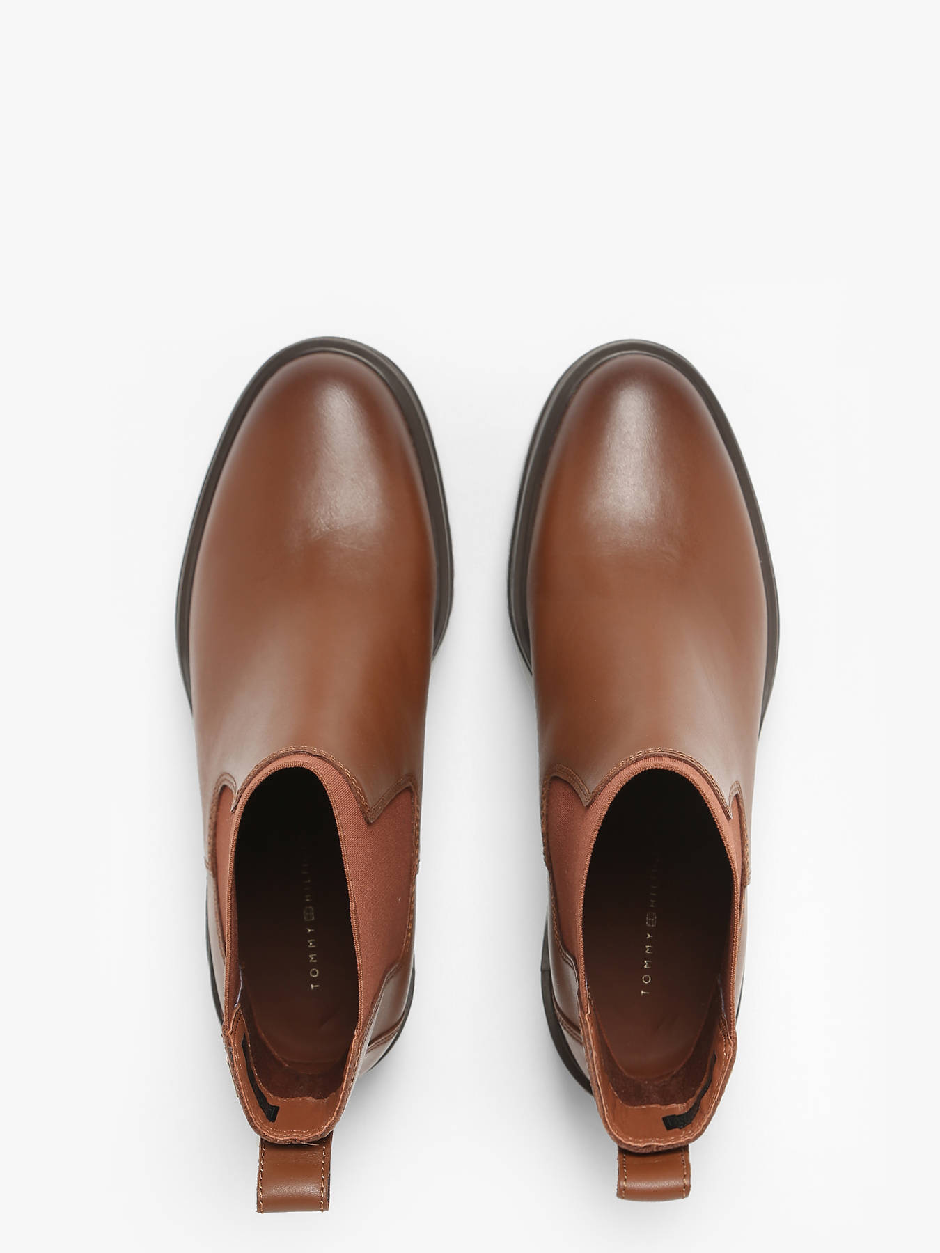 Bottines  talon en cuir TOMMY HILFIGER
