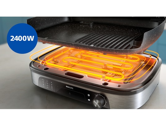 PHILIPS - Plancha HD6212/90