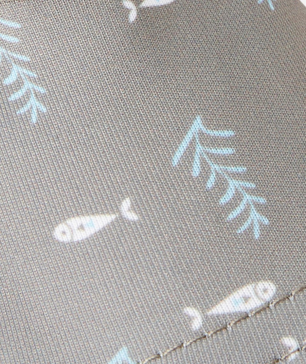 FRESKCHAUSSONS DE PLAGE ANTI-UV BÉBÉ GARÇON OCÉAN KAKI