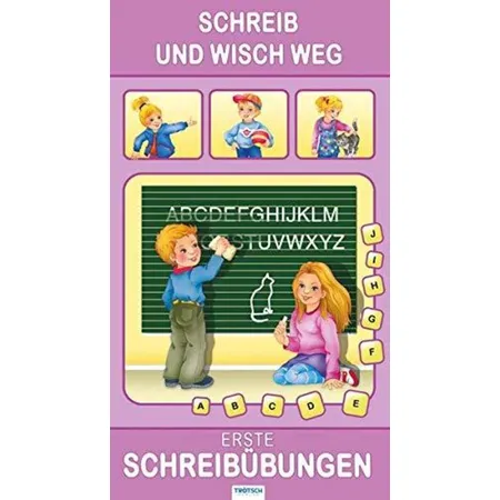 Trötsch Schreibübungen -Schreib und wisch weg, 10 Seiten im Softcover