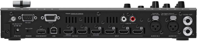 Roland - V-1HD - Videoschakelaar - Full HD - 4 HDMI-ingangen - 2 HDMI-uitgangen