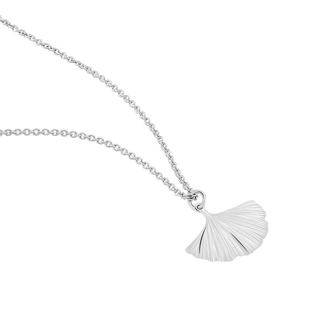 Collier Sahana Argent Blanc