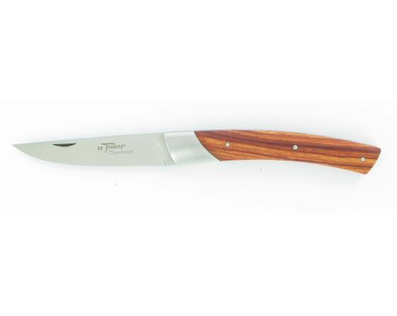 Compact BOIS DE ROSE Couteau de Poche Le Thiers par Chambriard
