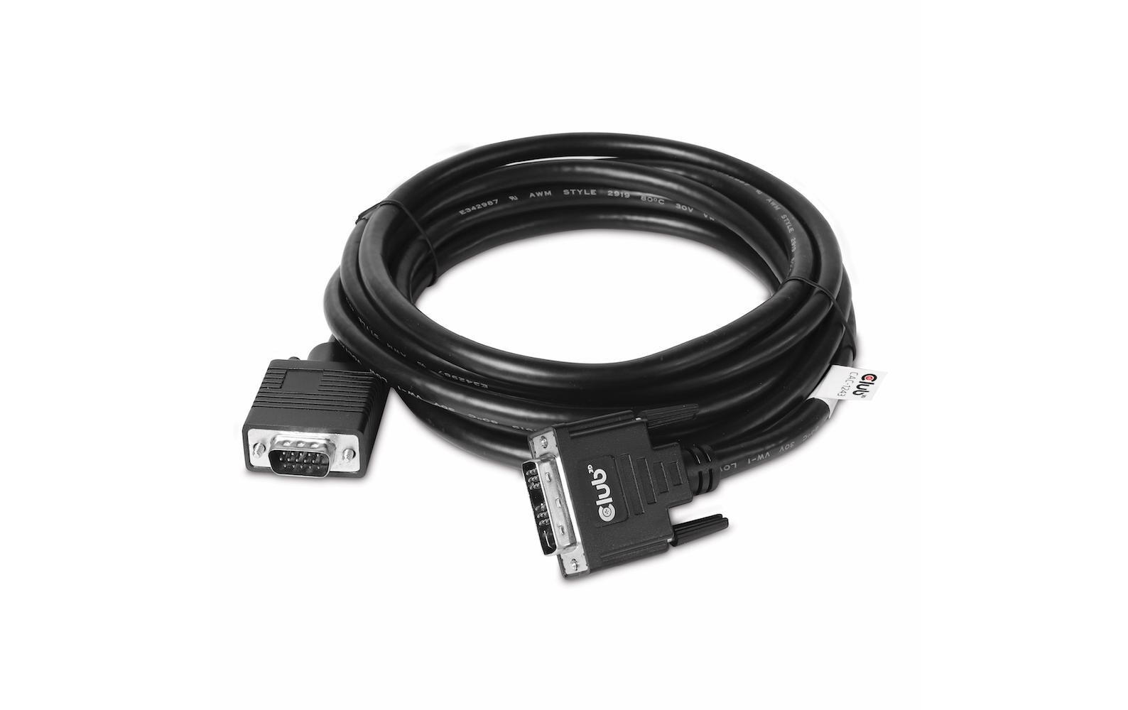 DVI-A to VGA Kabel M/M 3m DVI-D - VGA, 3 mDVI-A to VGA Kabel M/M 3m