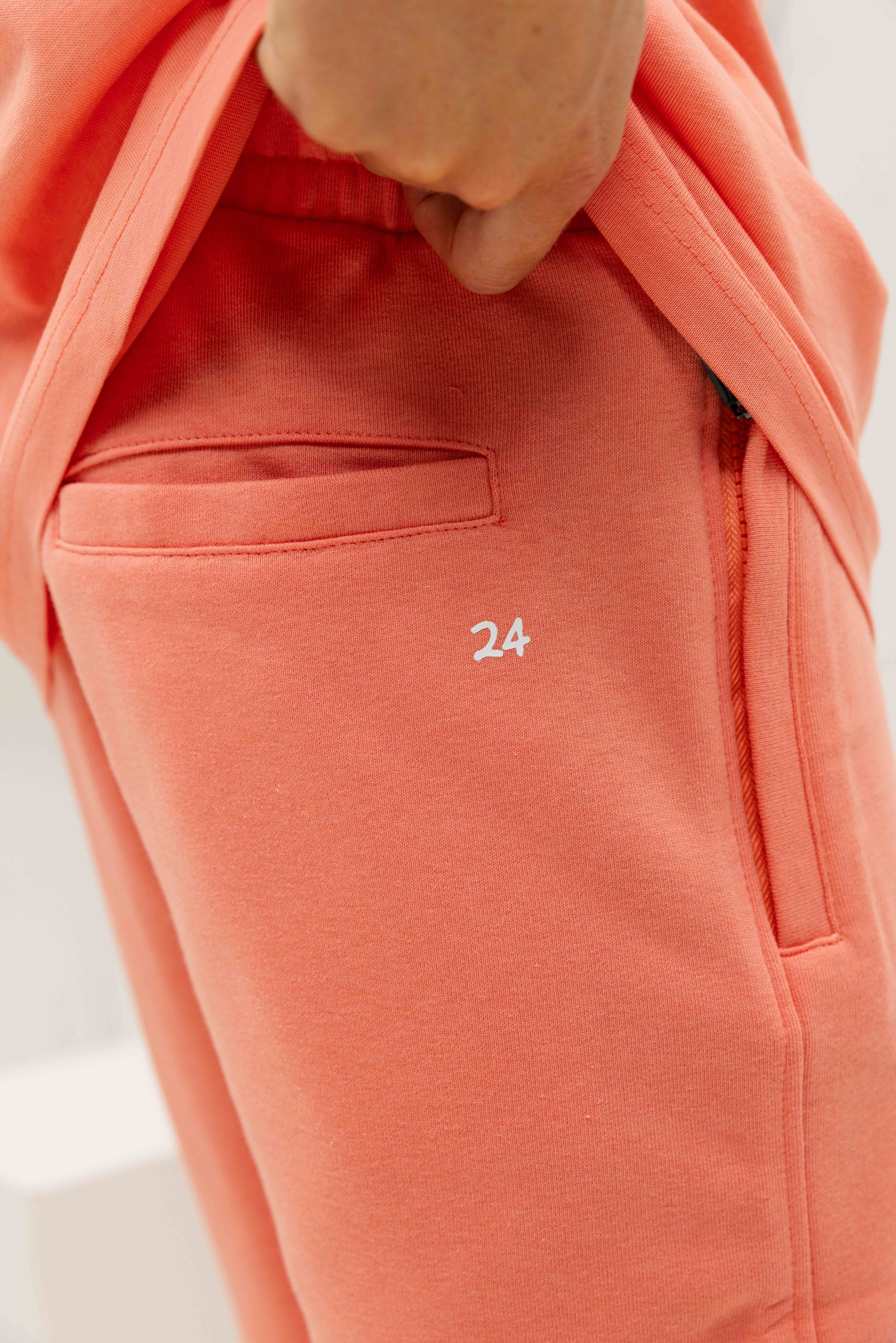 24 Uomo Basic Zomerset Heren Perzik