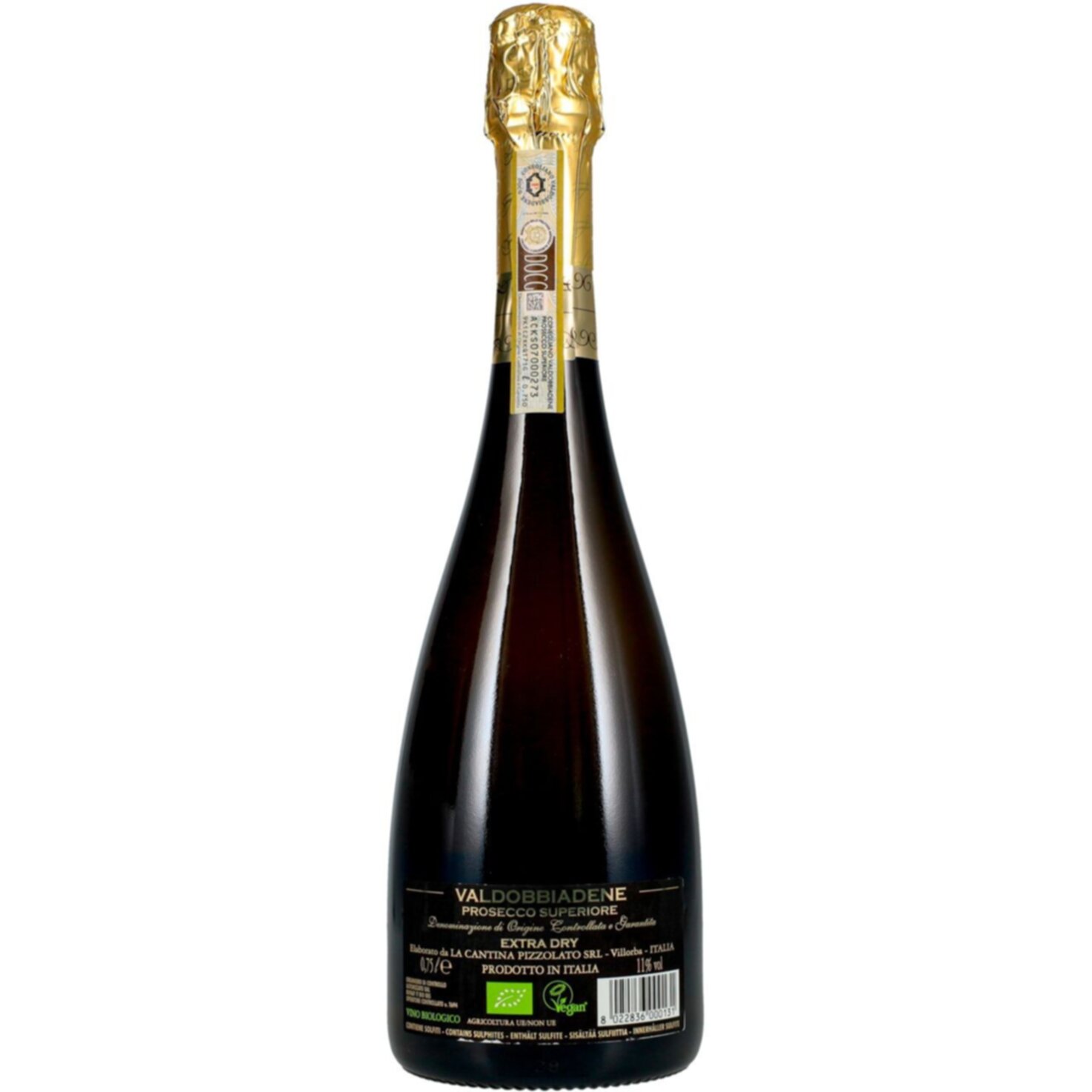 Stefany Spumante Prosecco Superiore DOCG Conegliano - Valdobbiadene Extra Dry -75cl