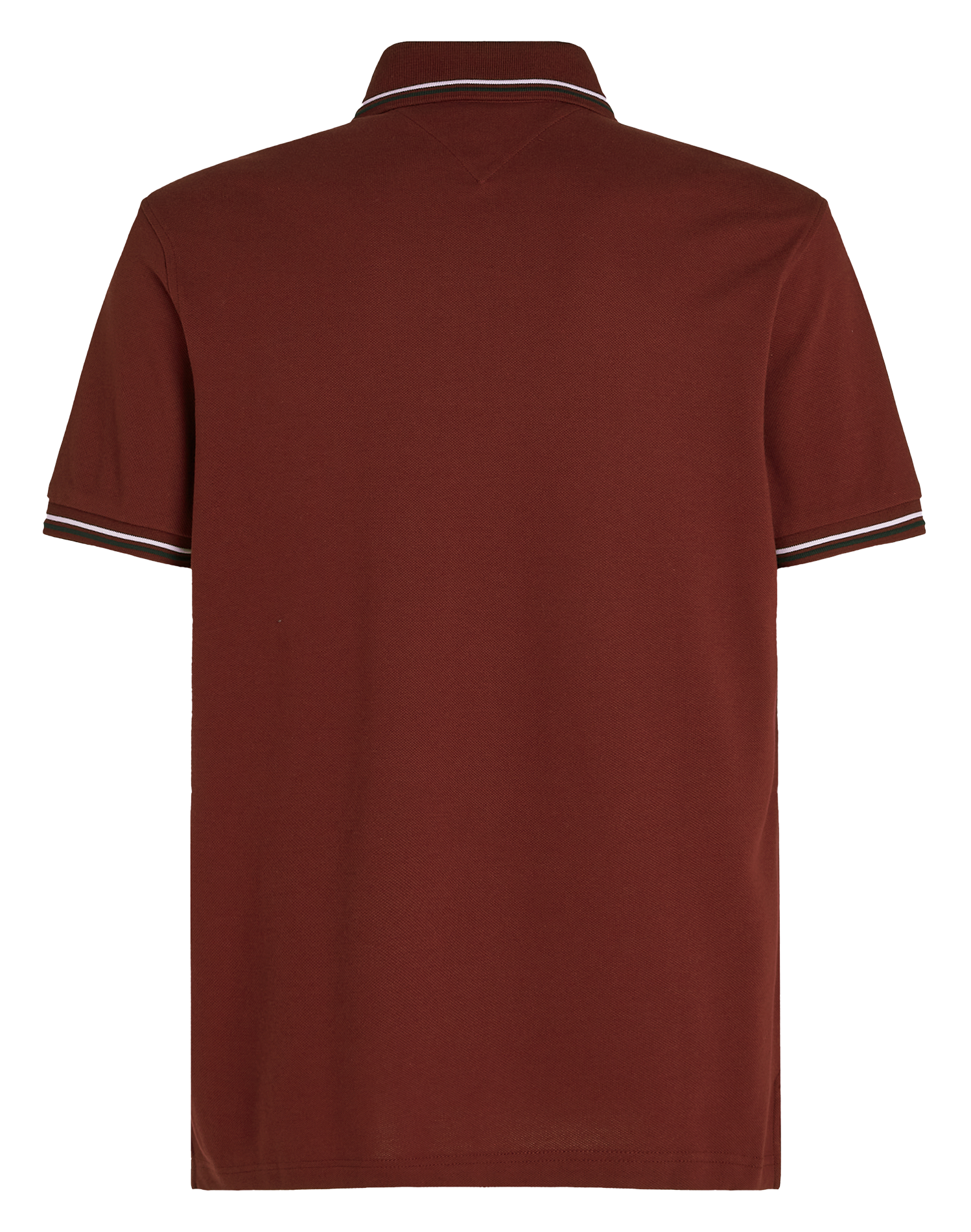 Polo droit en coton bio mélangé | Violet