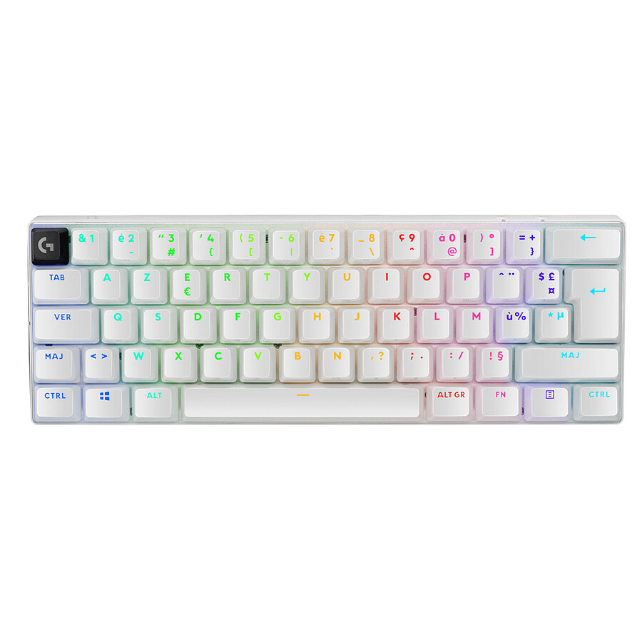 Logitech G Pro X 60 Lightspeed - Logitech GX Tactile - Blanc