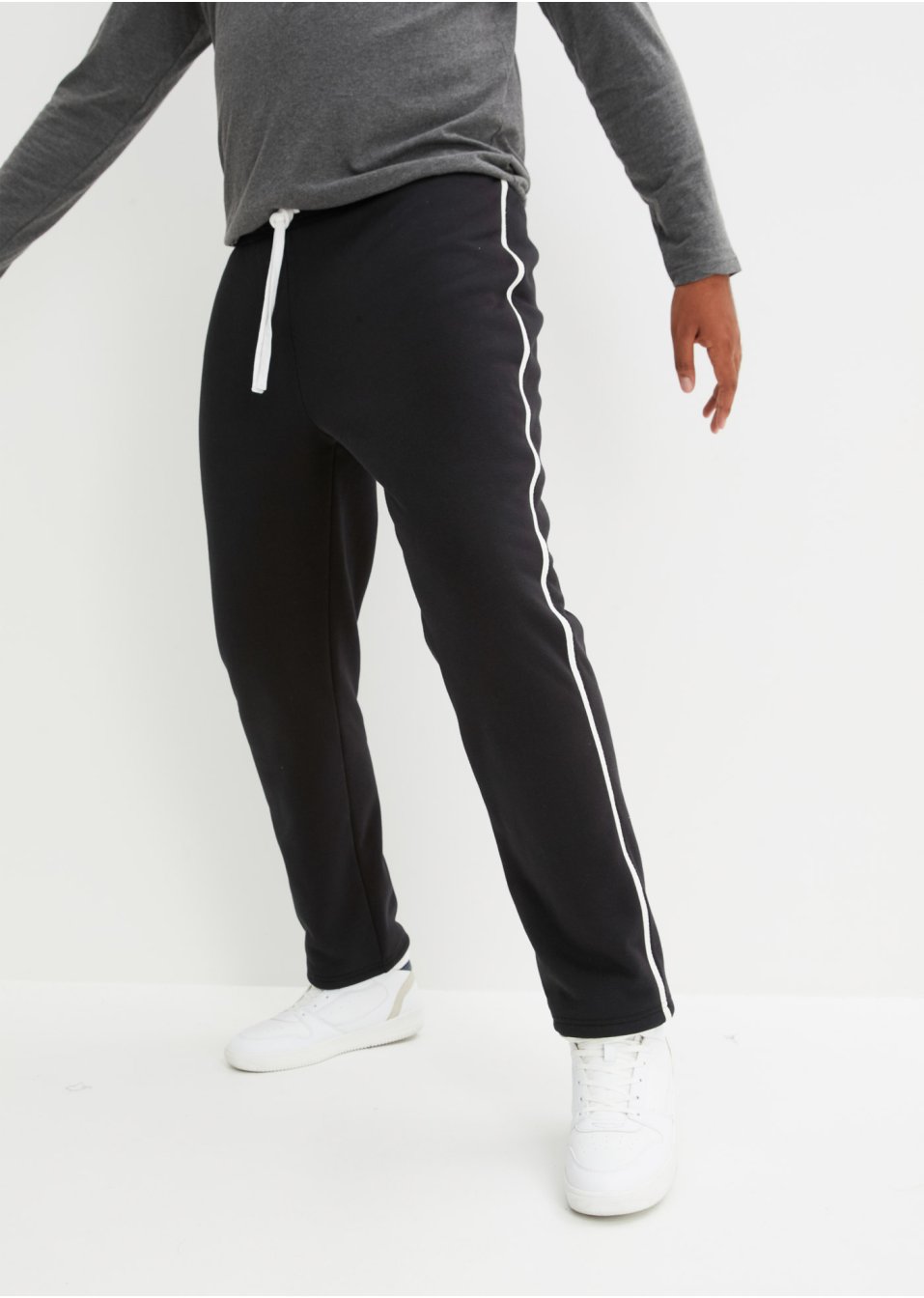 Pantalon de jogging thermique avec doublure peluche