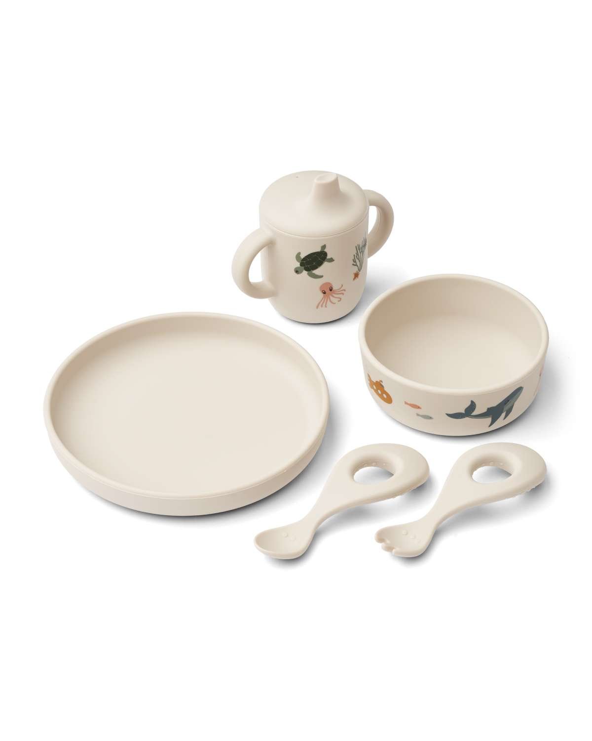 Spisesett i Silikon – 5pk | Ryle