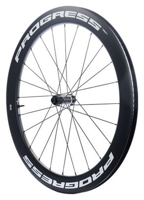 Paire de roues Progress Neon Disc Blanc | 12x100/12x142 mm | Center Lock | Shimano
