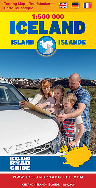 ISLANDE CARTE TOURISTIQUE