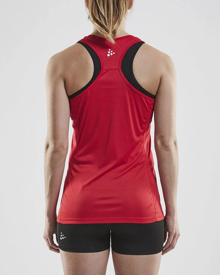Craft Rush singlet Rød