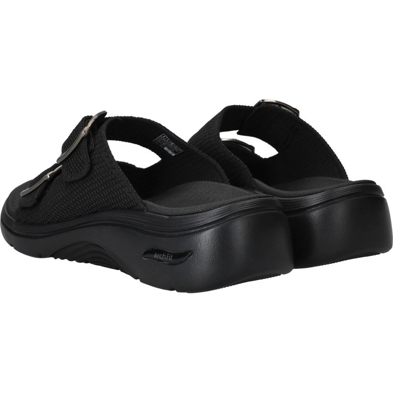 Skechers Go Walk Arch Fit 2.0 - Chloe Slippers Zwart Dames