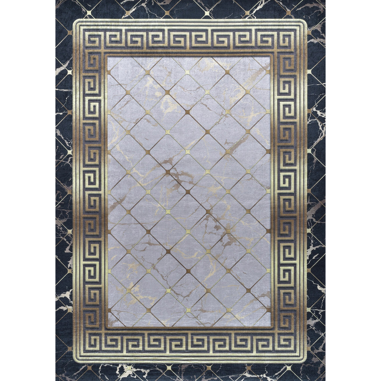 Nazar Rugs Tapis stampa doré - 120x160 cm