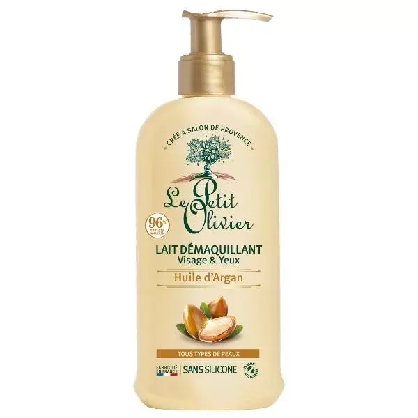 Le Petit Olivier - Lait Démaquillant Visage Et Yeux - Huile d'Argan 200ml