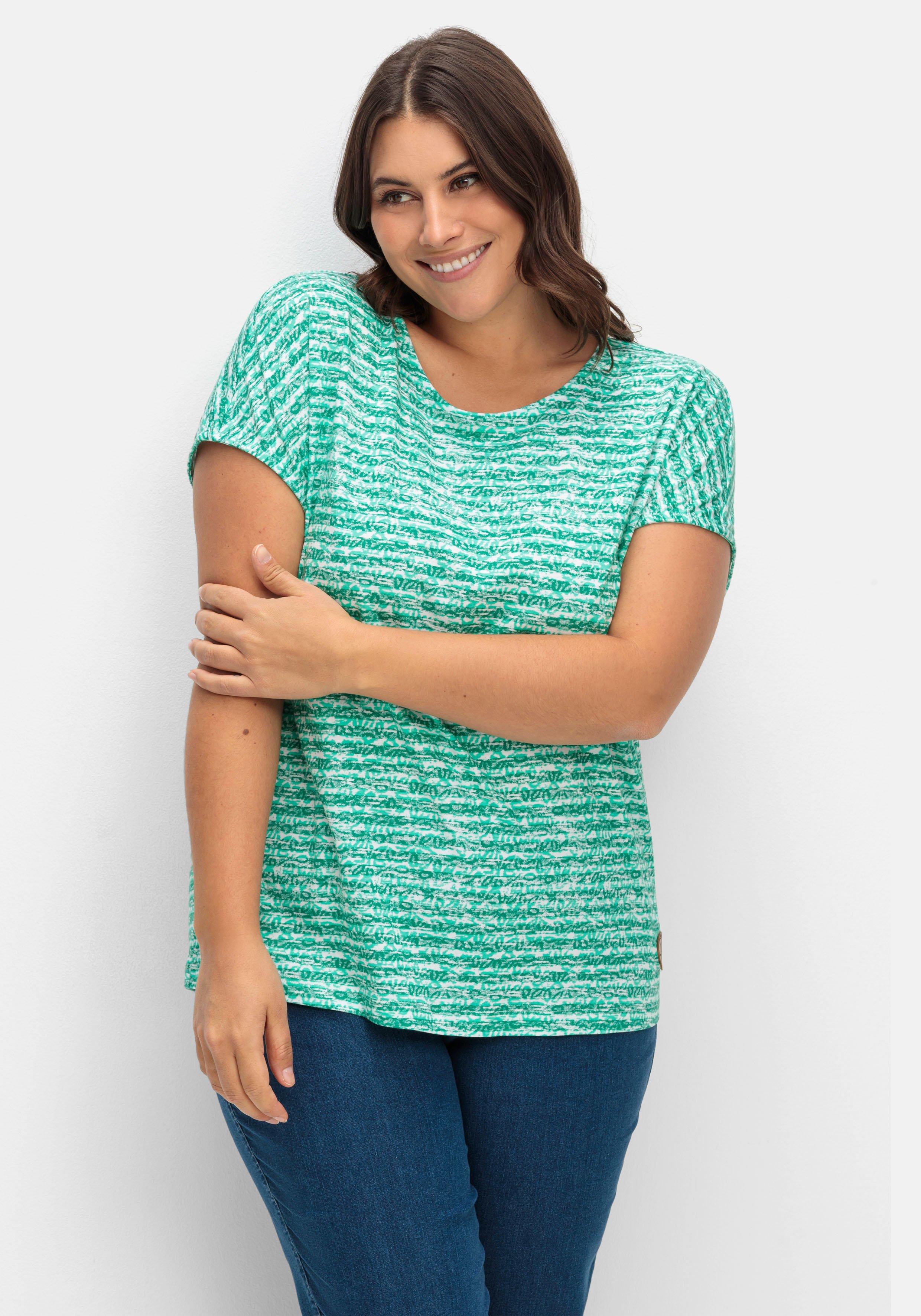 Shirt mit modischen Ringeln