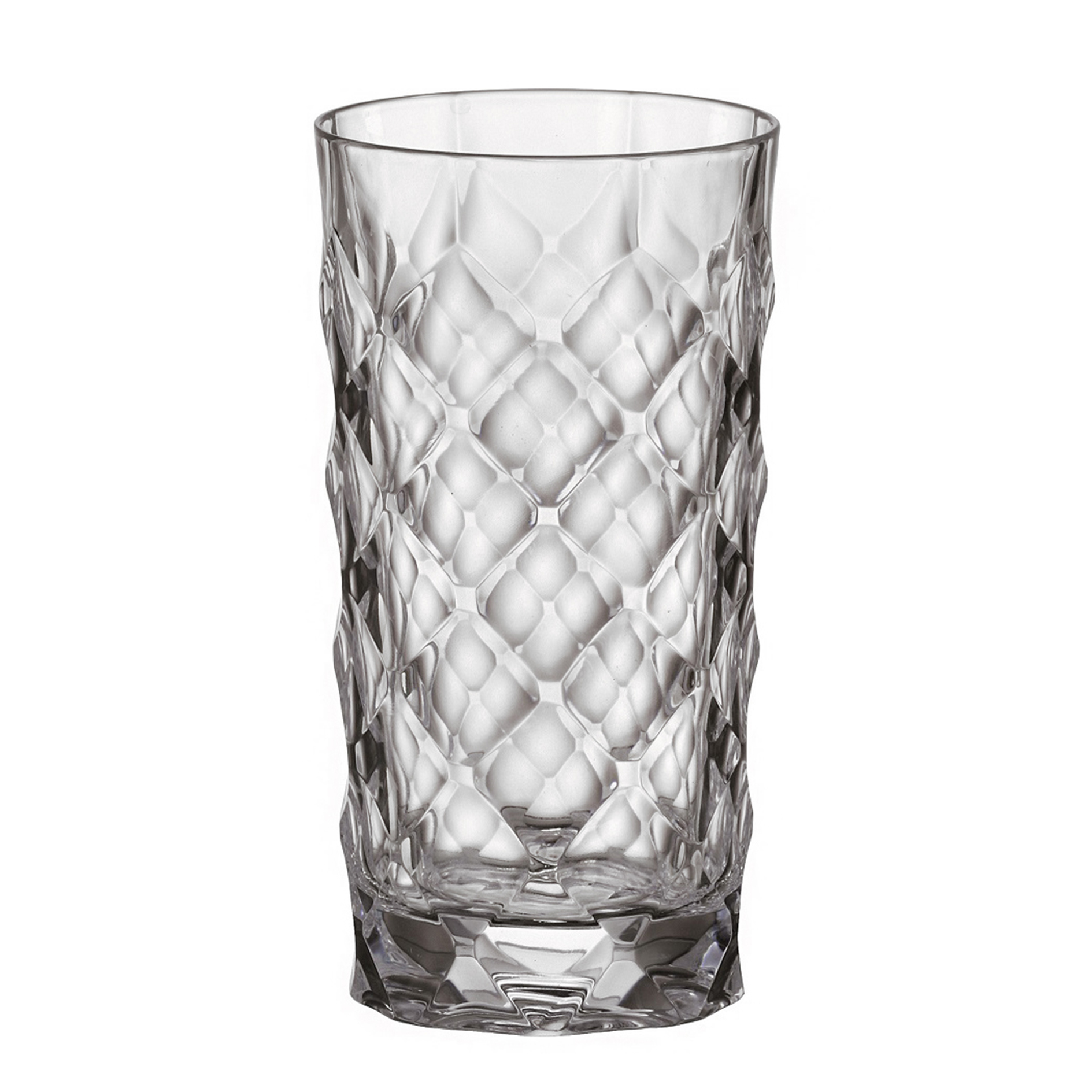 6er-Set Longdrinkgläser - klar - Kristallglas - 330 ml