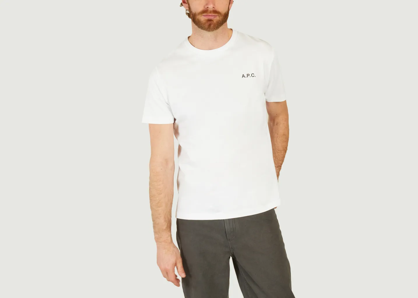T-shirt imprimé au dos Wave A.P.C.