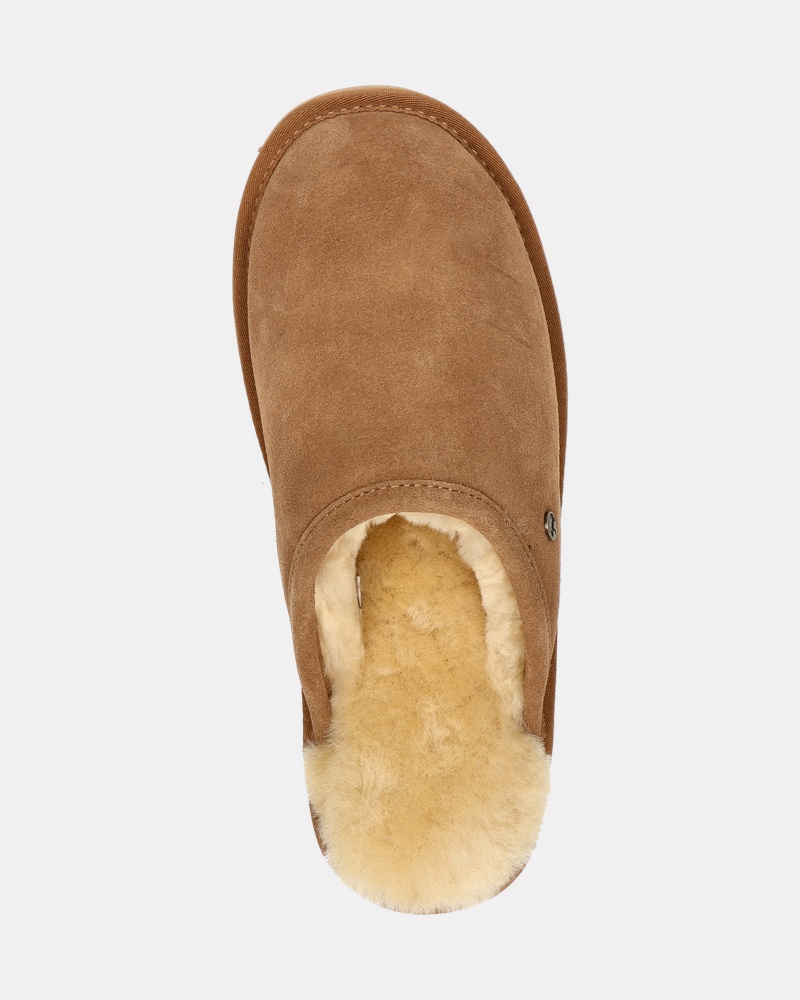 Warmbat Australia Classic Pantoffels  - cognac
