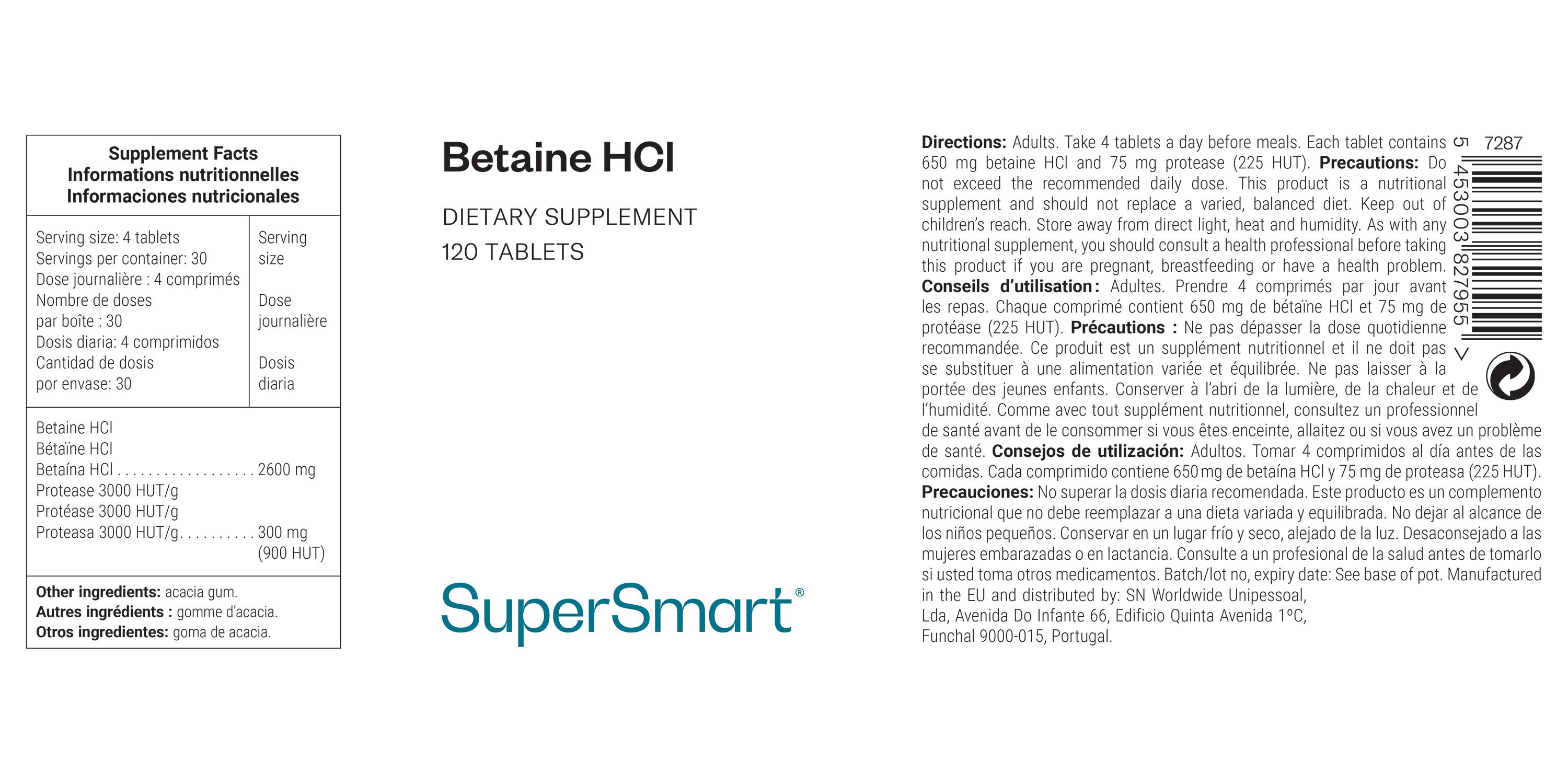 Betain-HCI - SuperSmart