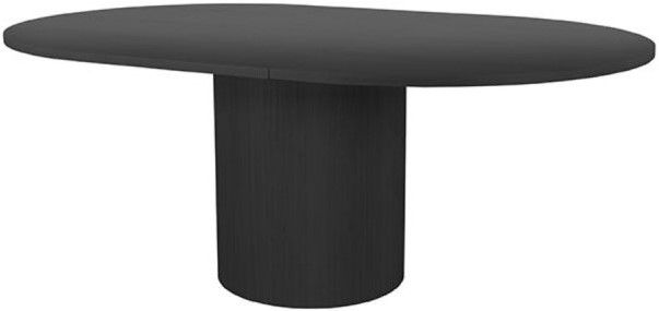 Eettafel Zwart ME-70.055 Oliva ⌀130  x H78 cm