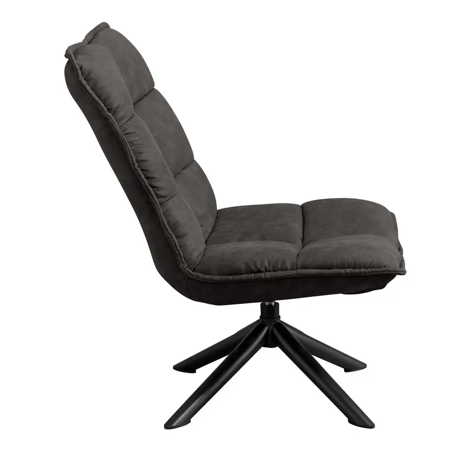 Draaifauteuil Clayton - antraciet