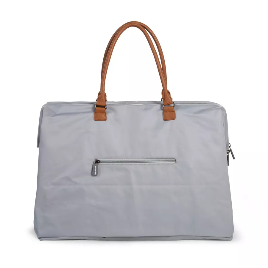 CHILDHOME Mommy Bag Groß Grey Off White