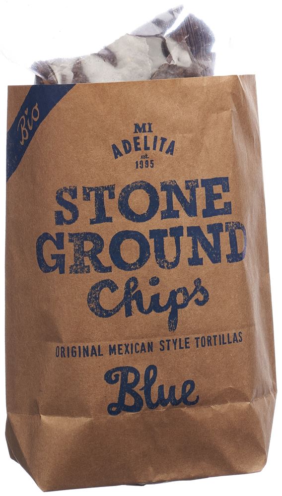 MIADELITA Bio Tortilla Chips<br>150 g, Beutel, Blue Corn