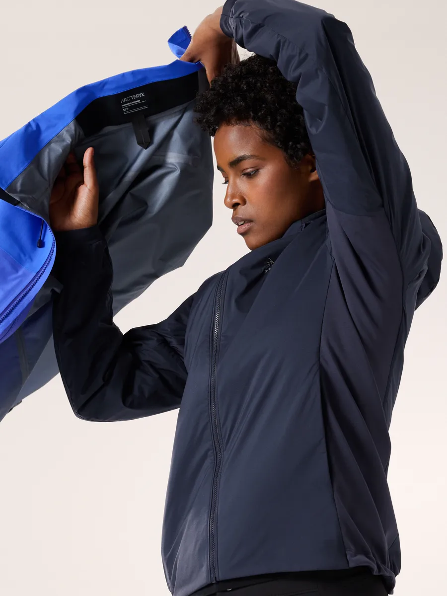Arc'teryx Women's Atom Hoody Black Sapphire