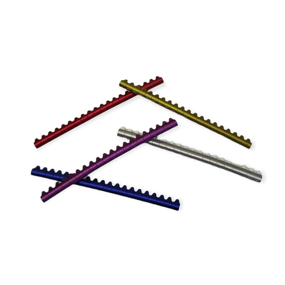 100 bagues en métal ø 4mm pour perruches, différentes couleurs