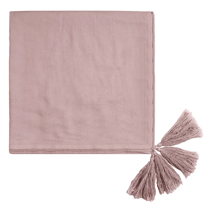 Numero 74 Paréo en coton bio | Dusty Pink S007