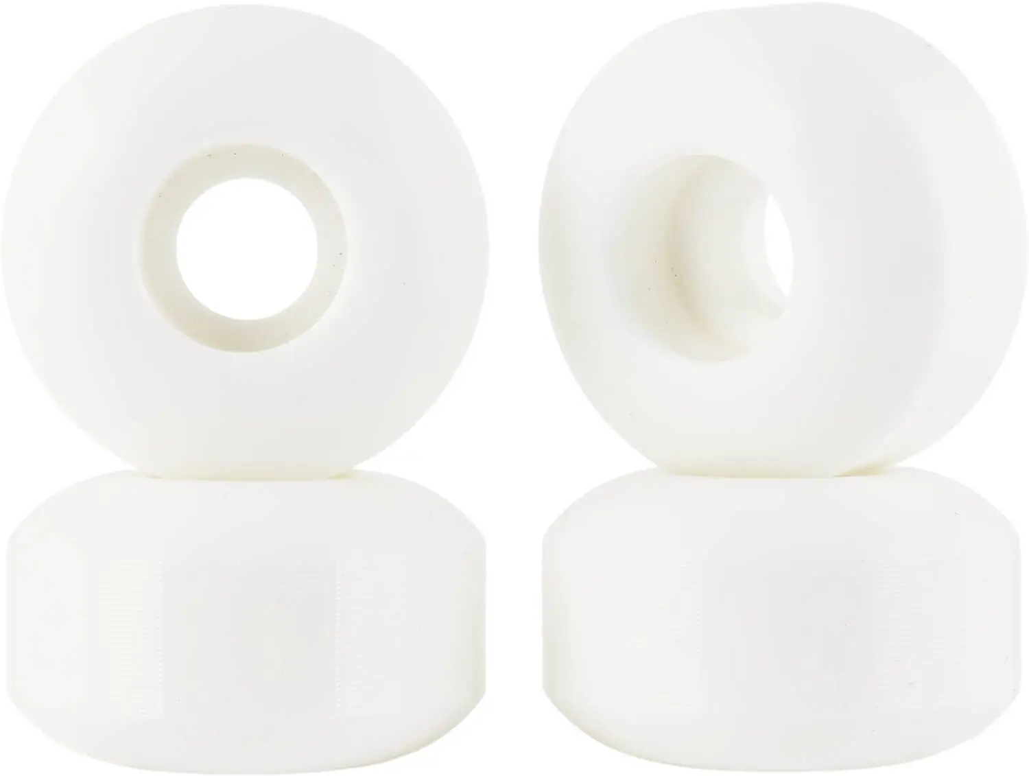 Essentials Hvide Skateboard Hjul 4-Pak | SkatePro