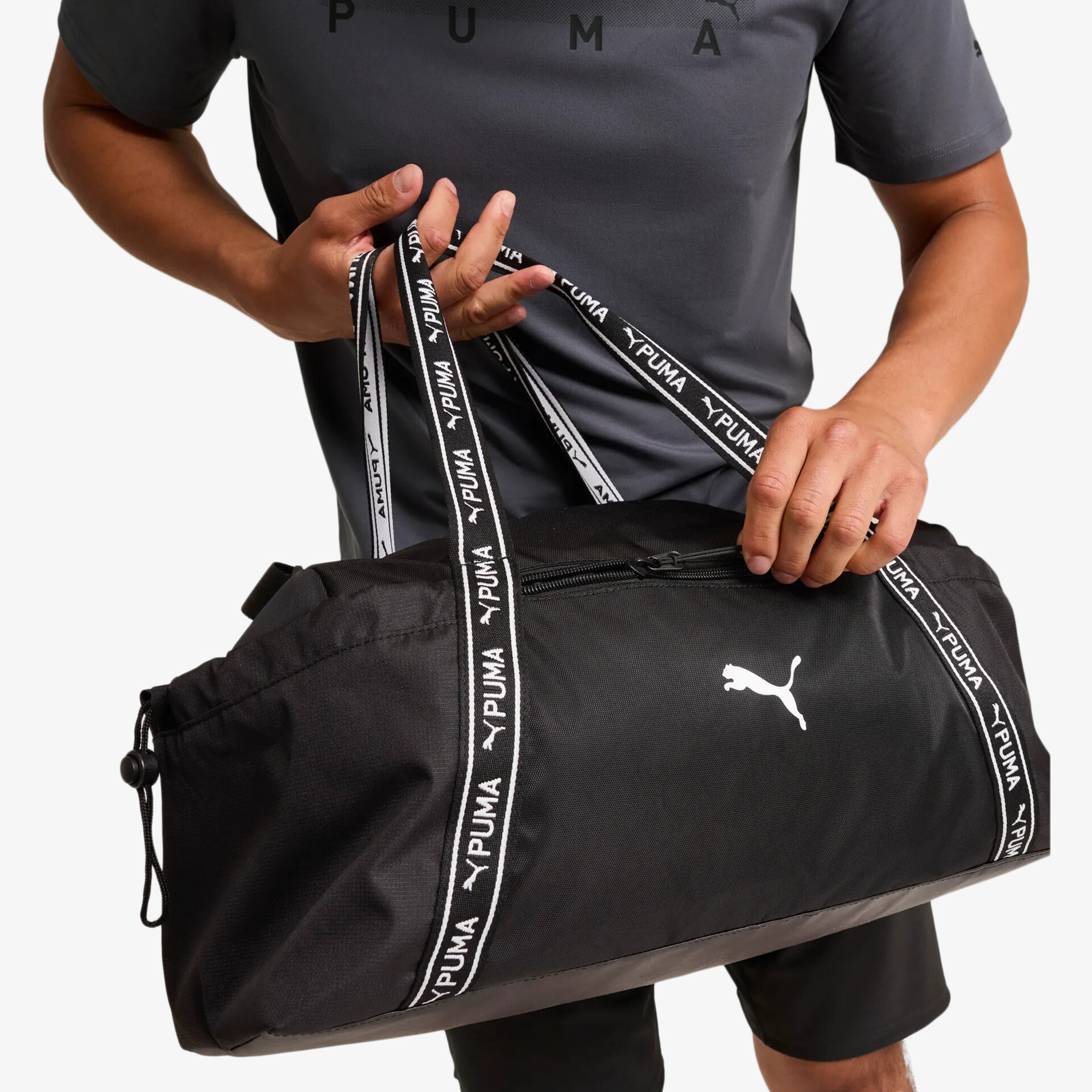 PUMA AT Ess Sports Unisex Sporttasche schwarz