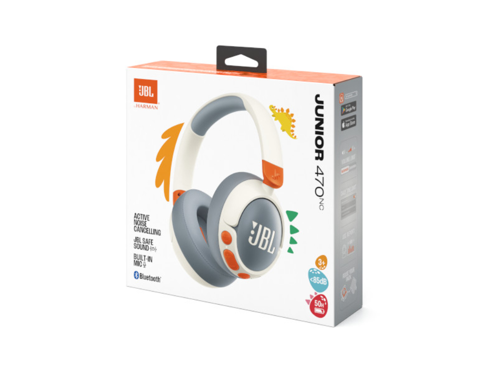 AUSCULTADORES JBL JR470NC BRANCO