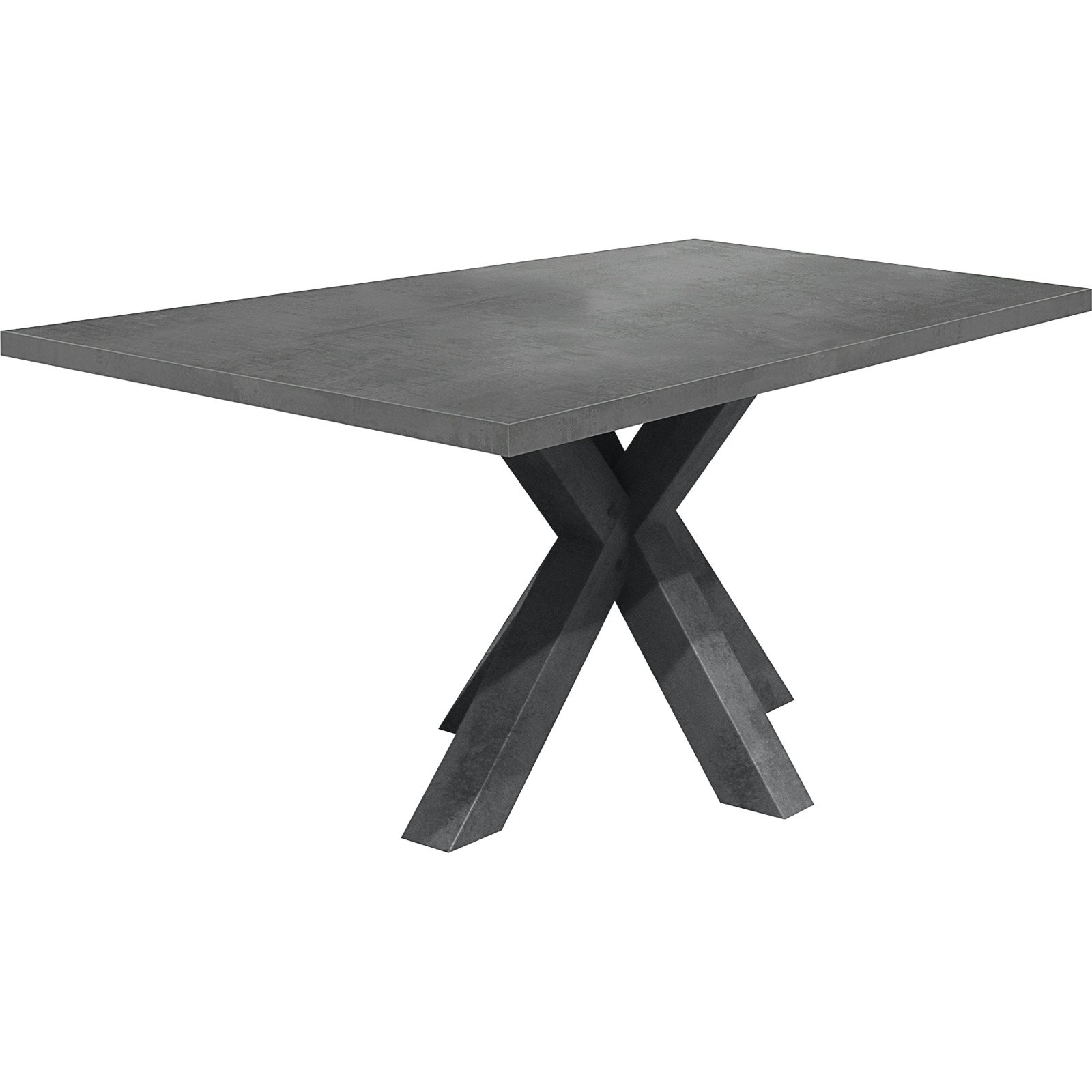 Tisch Magna Dekor Stern-Fuss 180 x 75 x 90 cm, graphit