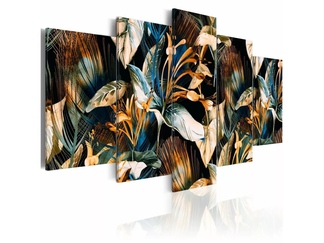 Tableau jardin de la jungle - 100 x 50 cm