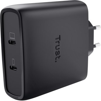 Trust Maxo Chargeur GaN USB-C 100W à 2 ports