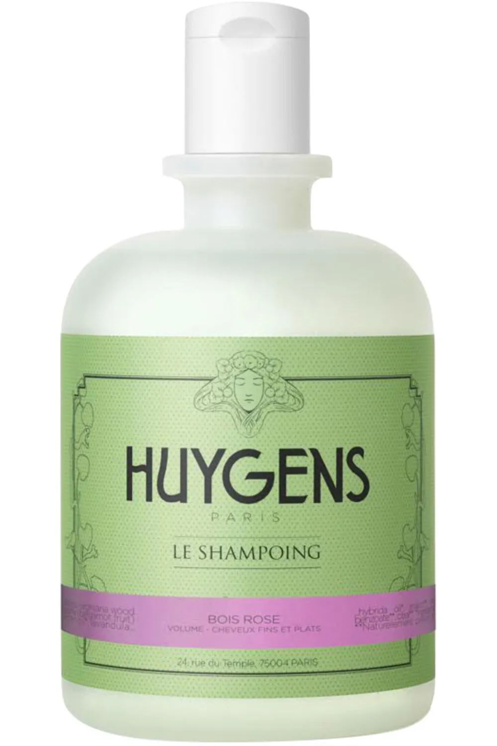 Huygens Shampooing volumateur pour cheveux fins Bois Rose-250 ml