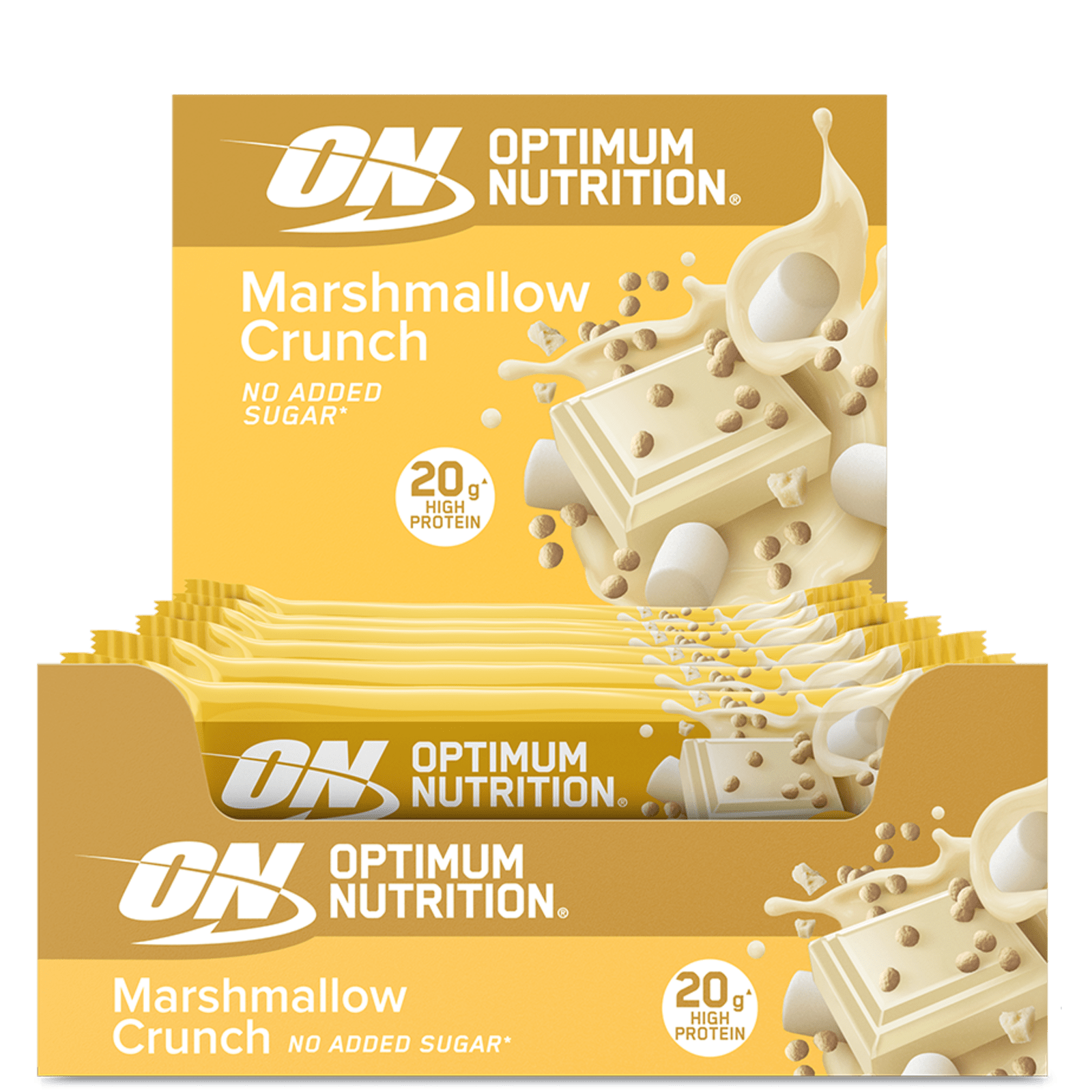 Crunch Protein Bar - 10x65g - Marshmallow